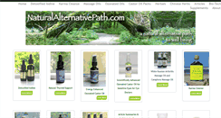 Desktop Screenshot of naturalalternativepath.com